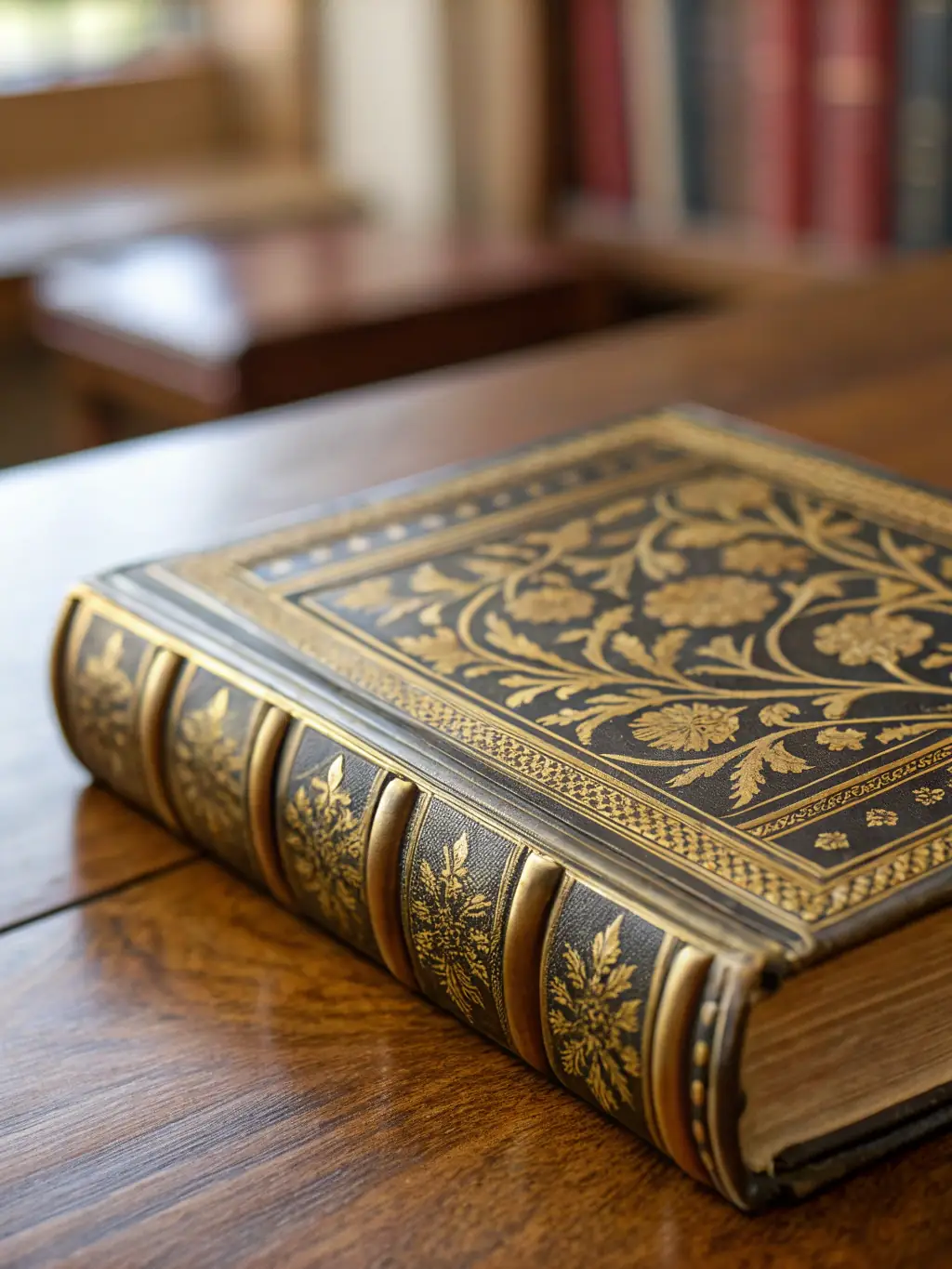 A photograph of a well-preserved first edition of a book by CH L PHILIPPE, displayed in a protective case, symbolizing the association's commitment to literary preservation.